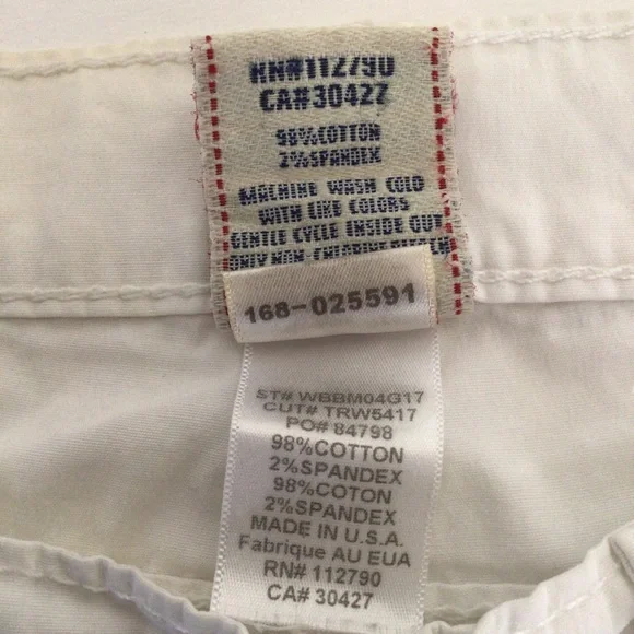 True Religion White Cropped Pants - Picture 10 of 16